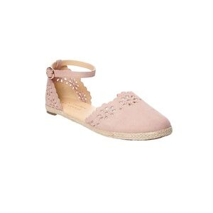 LC LAUREN CONRAD PINK FLAT ESPADRILLES